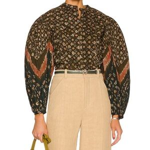 Ulla Johnson Rami Blouse in Jasper
Size: 2